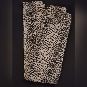 Leopard print skinny stretch jeans from Rehab. New w/out tags, small